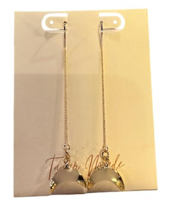 Gold Moonstone Threaders-Jewelry-Bottoms Up Boutique-Anchorage AK