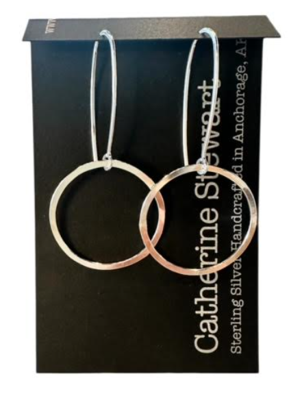 Circle Earring Medium Flat