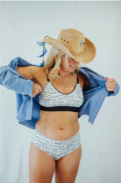 OG Boobie Print Bra