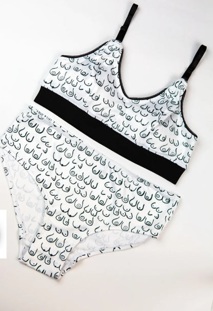 OG Boobie Print Bra