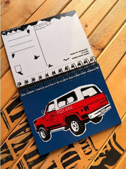"Local Favorites" Postcard Art Collection