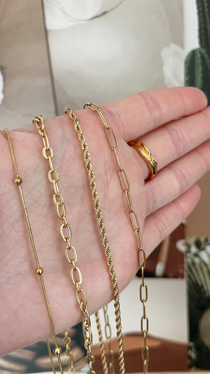 Layering Gold Necklace