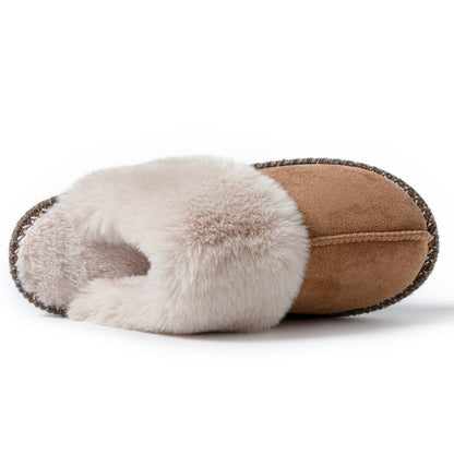Cognac Memory Foam Slippers-Shoes-Bottoms Up Boutique-Anchorage AK