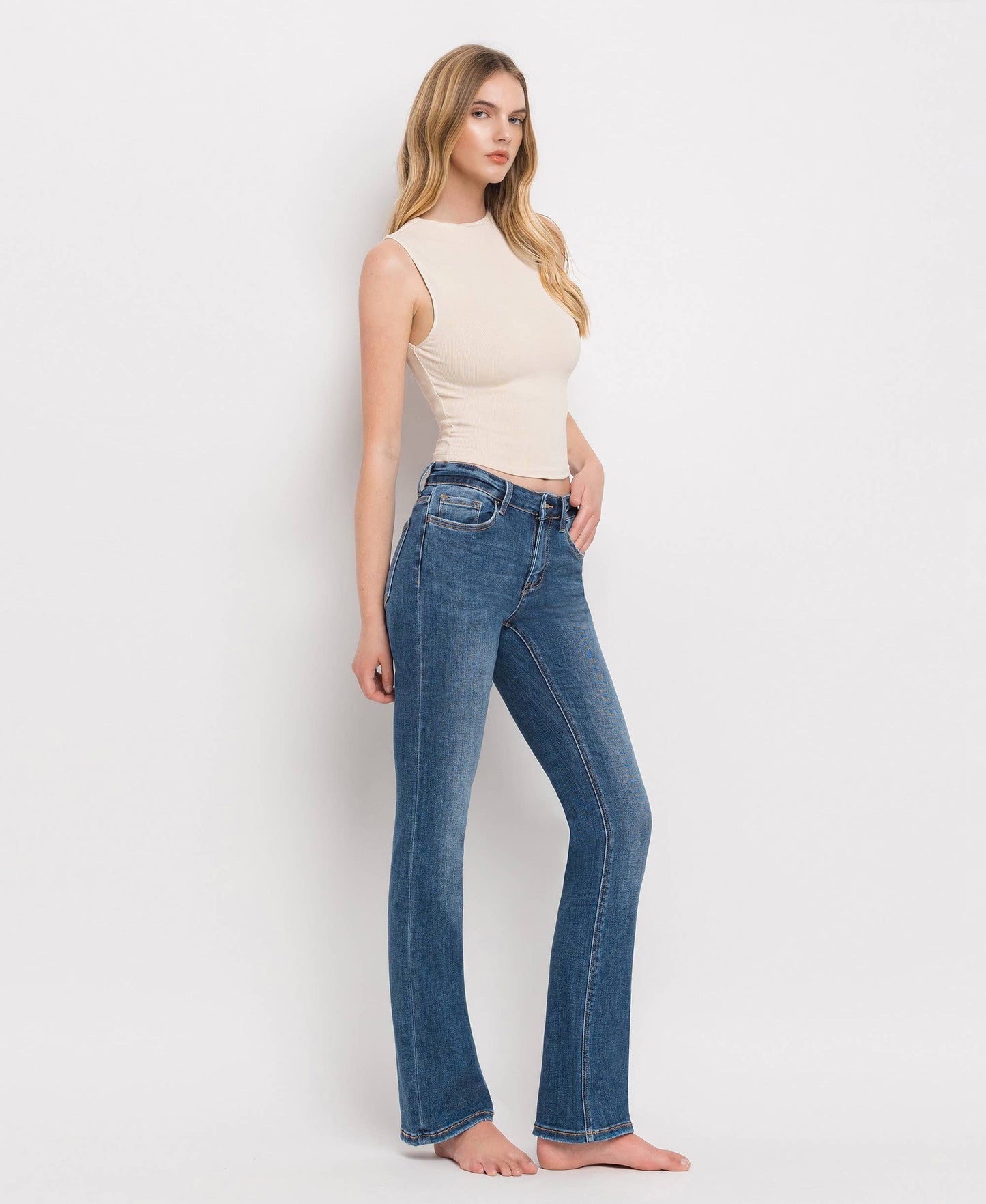 Titillating Mid Rise Bootcut