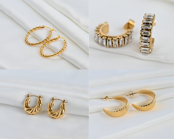 Gold Hoop Earrings