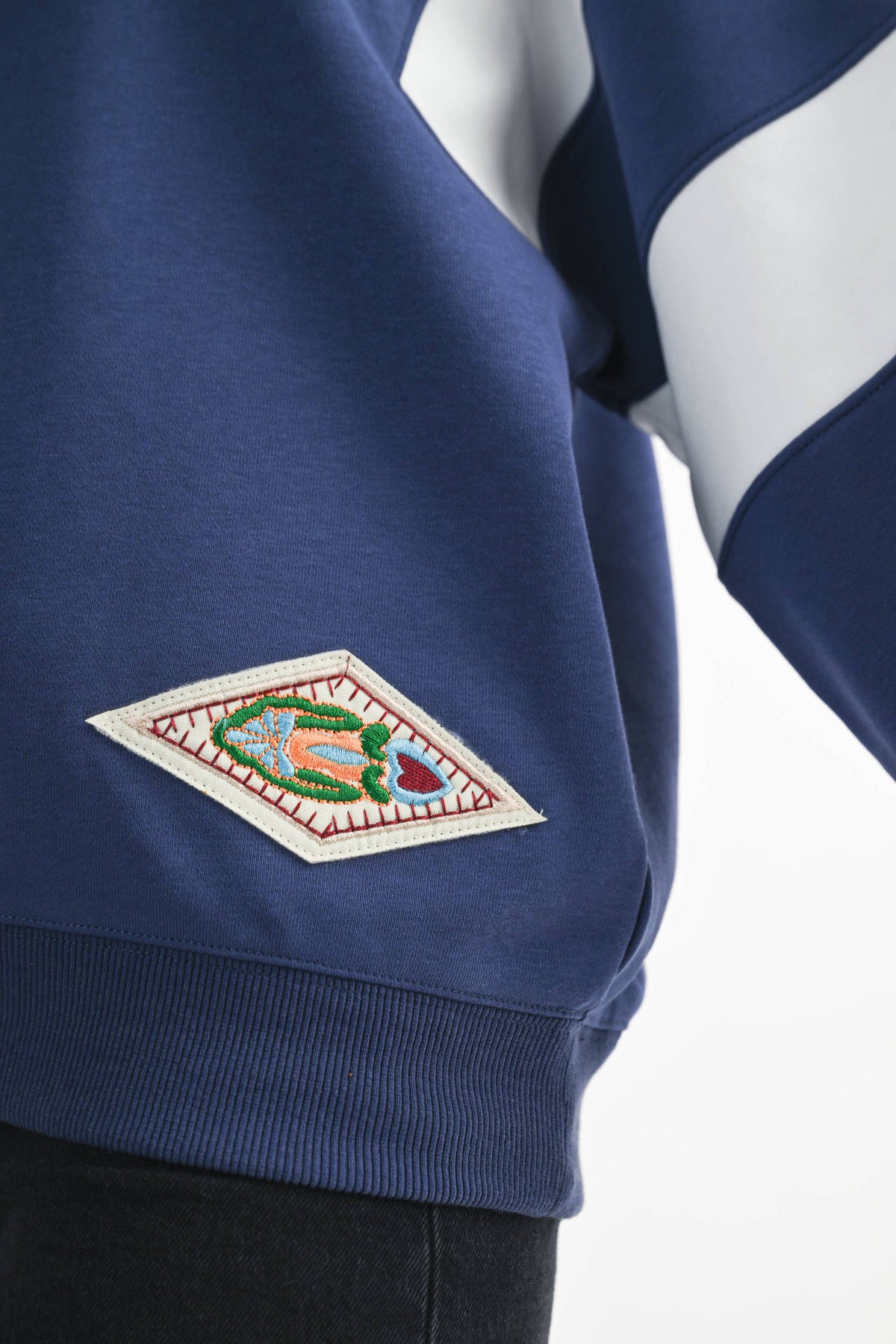 Varsity Stripe Sweatshirt