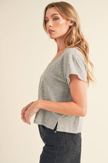 V-Neck Baby Top Tee