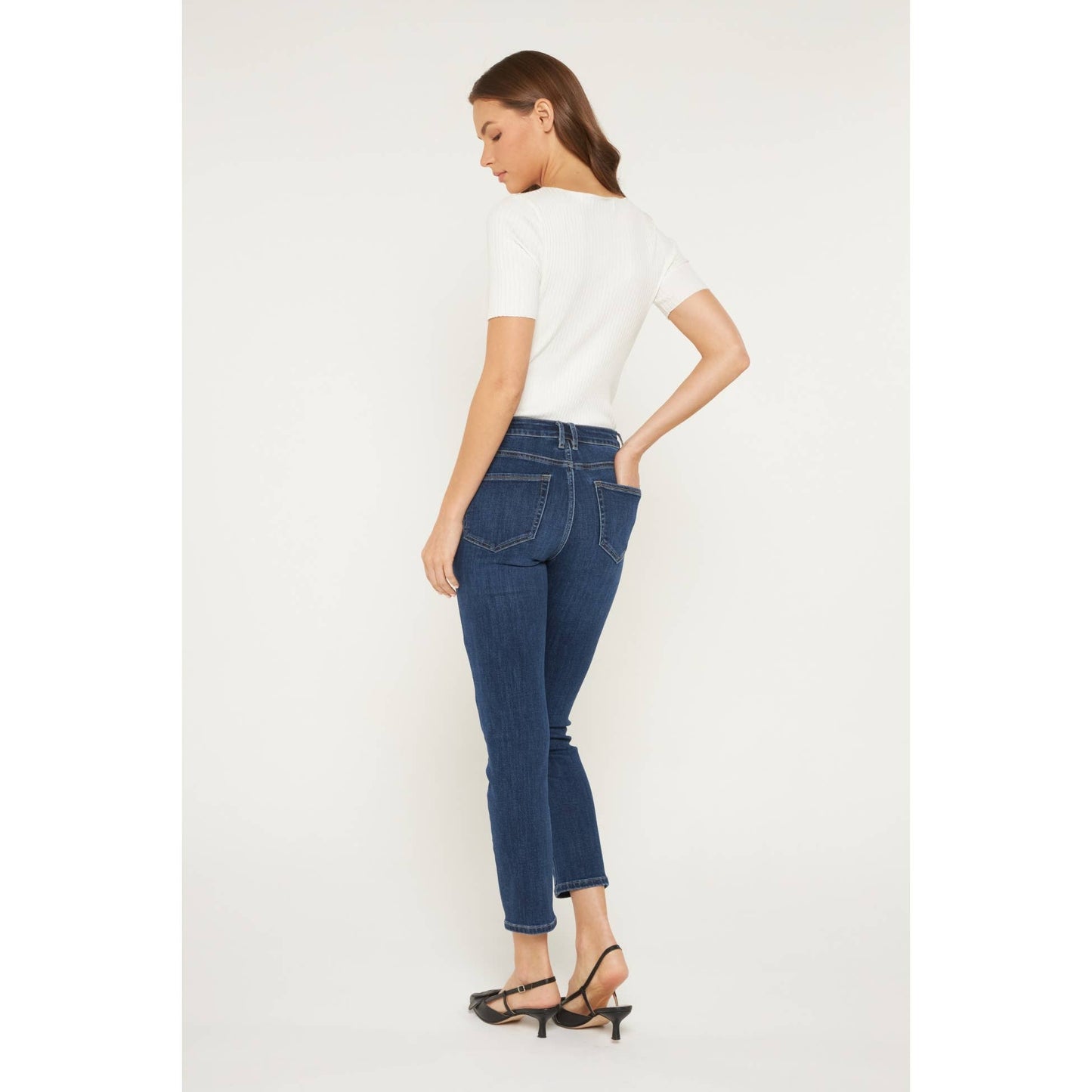 High Rise Aankle Easy Skinny