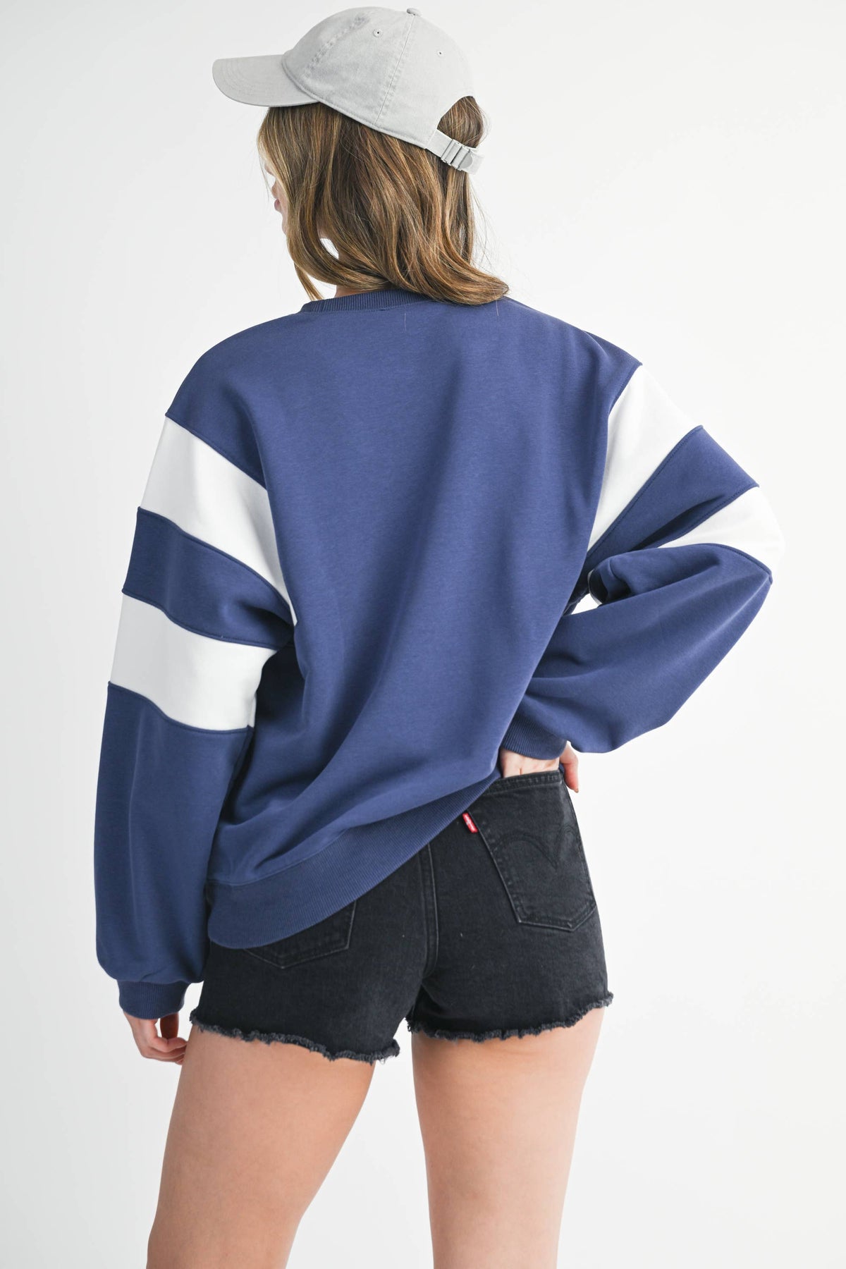Varsity Stripe Sweatshirt