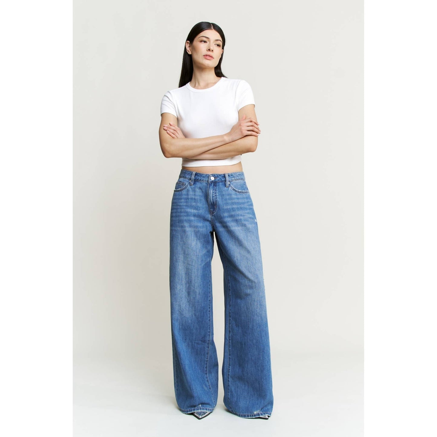 Le Bleu High Rise Wide Leg