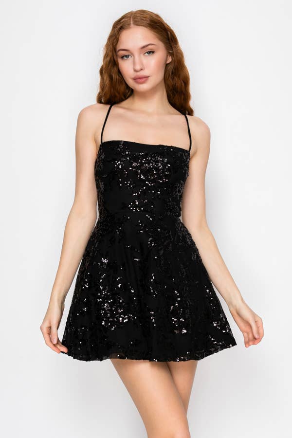 Sequin Flare Mini