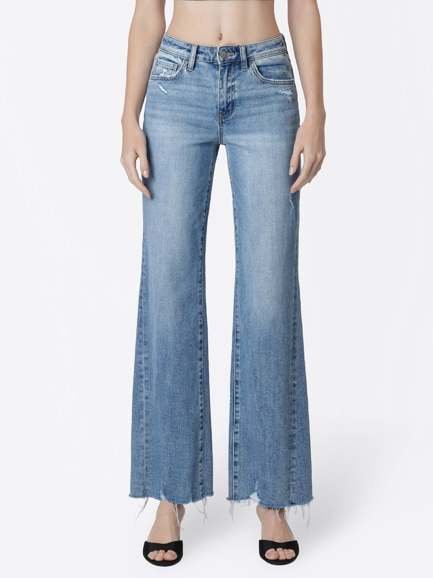 High Rise Vintage Flare