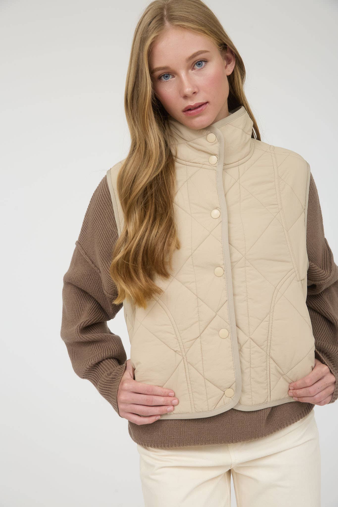 Quilted Puffer Vest