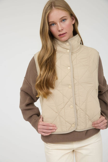 Quilted Puffer Vest