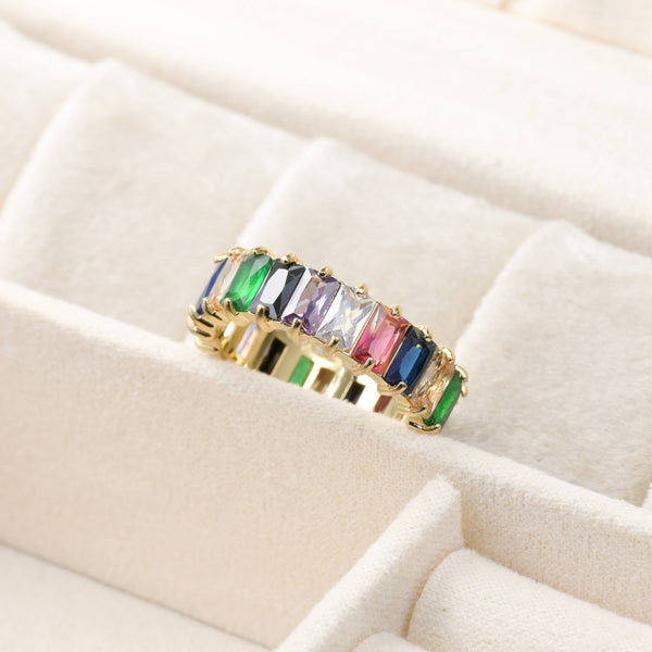 Baguette Wide Ring