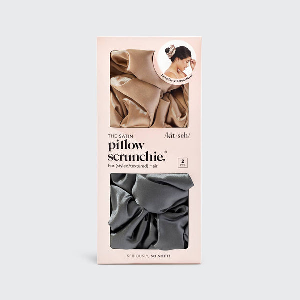 Satin Pillow Scrunchies