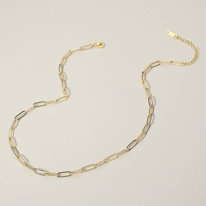 Paperclip Chain Necklace