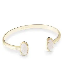 Elton Bracelet in Gold and Iridescent Drusy