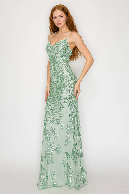 Criss Cross Maxi Dress