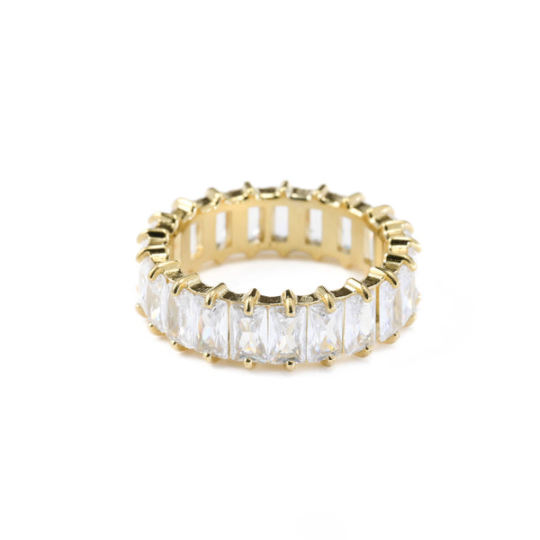 Baguette Wide Ring