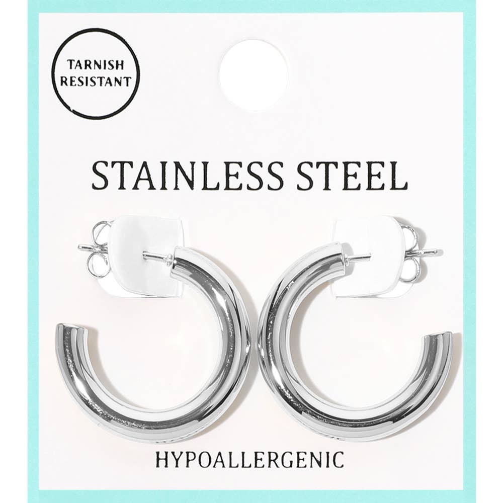 Chunky Hoop Earrings