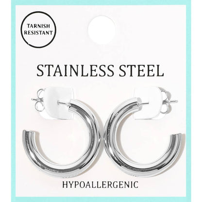 Chunky Hoop Earrings