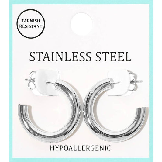 Chunky Hoop Earrings