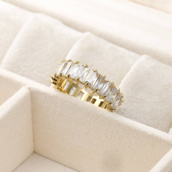 Baguette Wide Ring