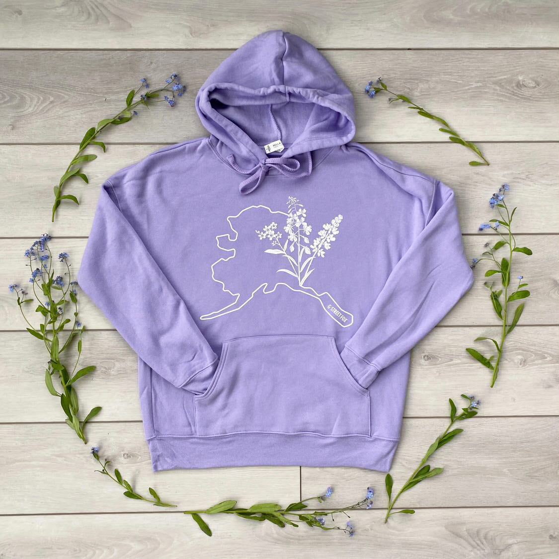 AK Wildflower Hoodie Lavender