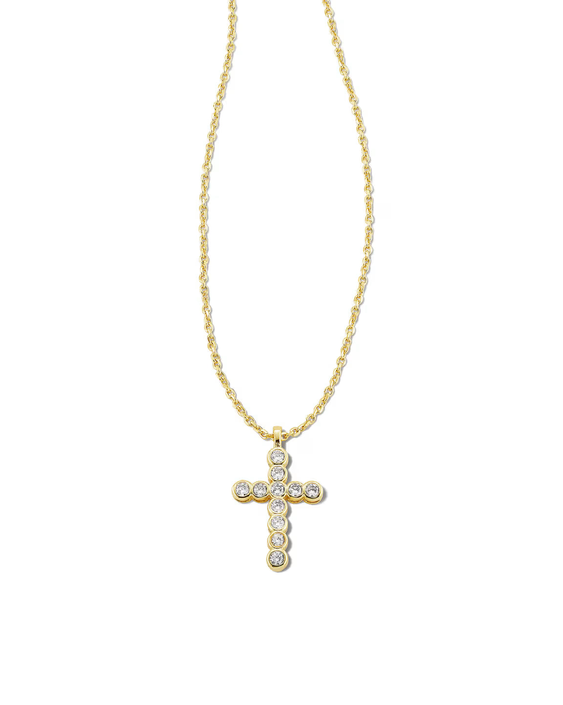 Crystal Cross Pendent Necklace
