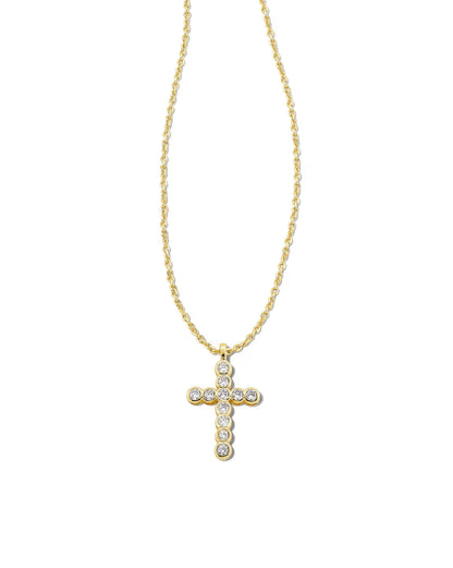 Crystal Cross Pendent Necklace