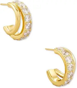 Livy Huggie Gold Earring