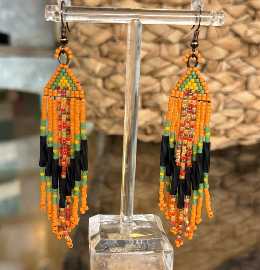 Sunset Fringe Earrings