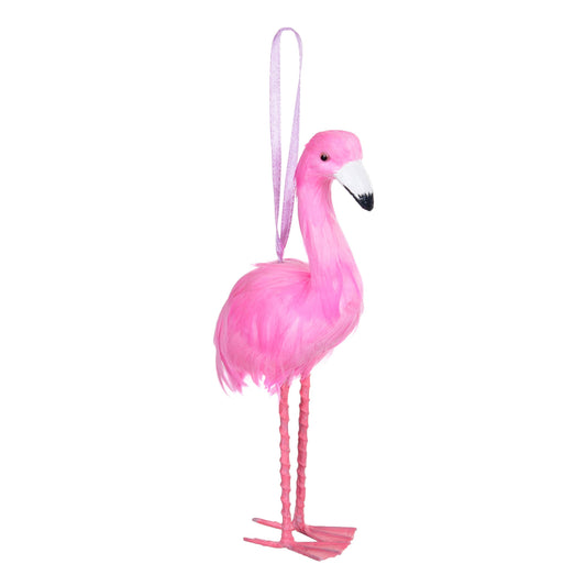 Pink Flamingo Ornament-Home-Bottoms Up Boutique-Anchorage AK