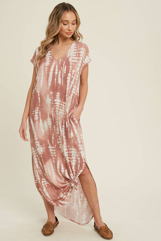 Bamboo Tie Dye Maxi Dress