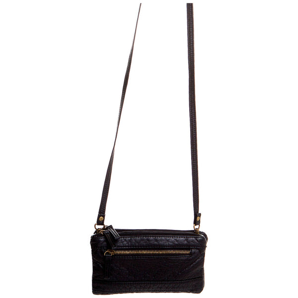 The Classical Three Way Wristlet Crossbody in Army