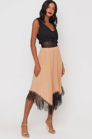 Lace Midi Skirt