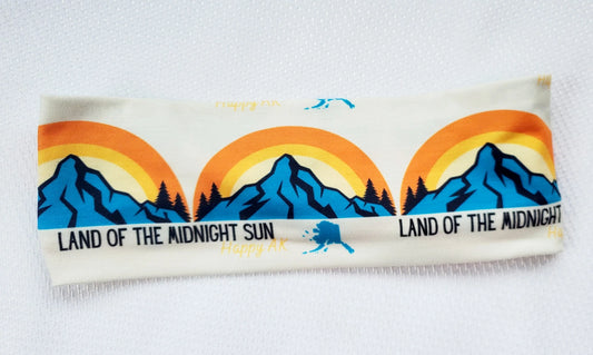 Headband Happy AK Quotes Collection-Land of The Midnight Sun-Bottoms Up Boutique-Anchorage AK