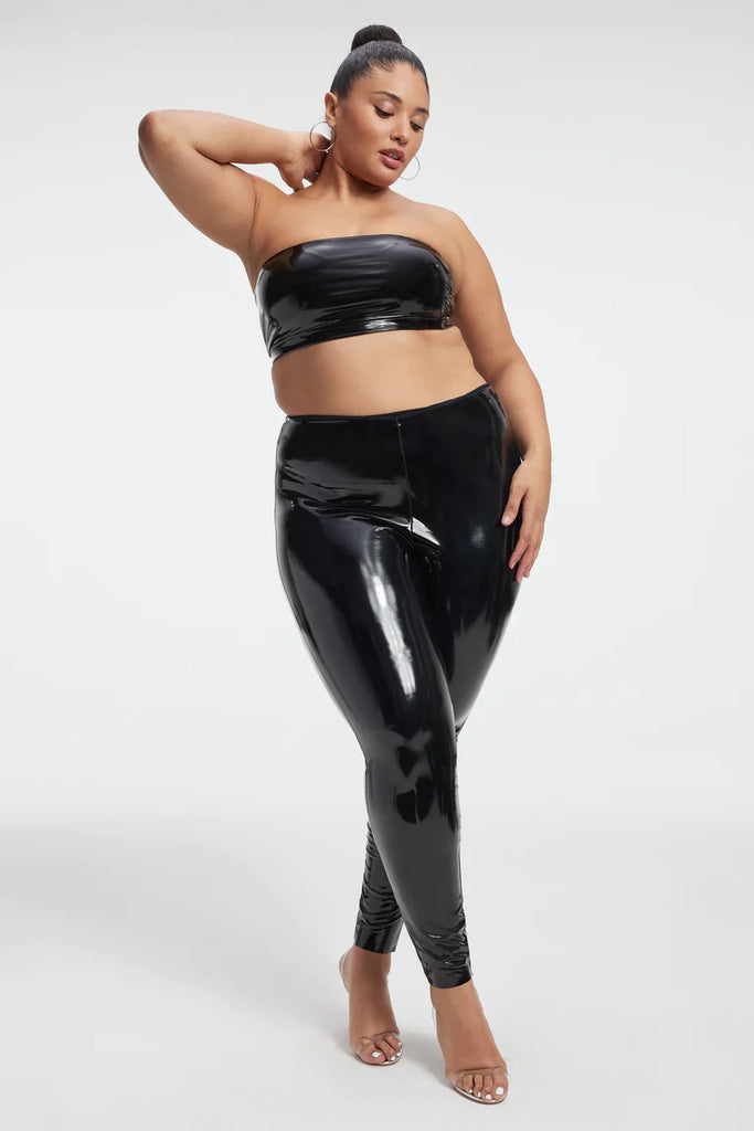 Vinyle leggings sales