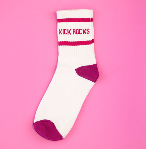 Kick Rocks Crew Socks