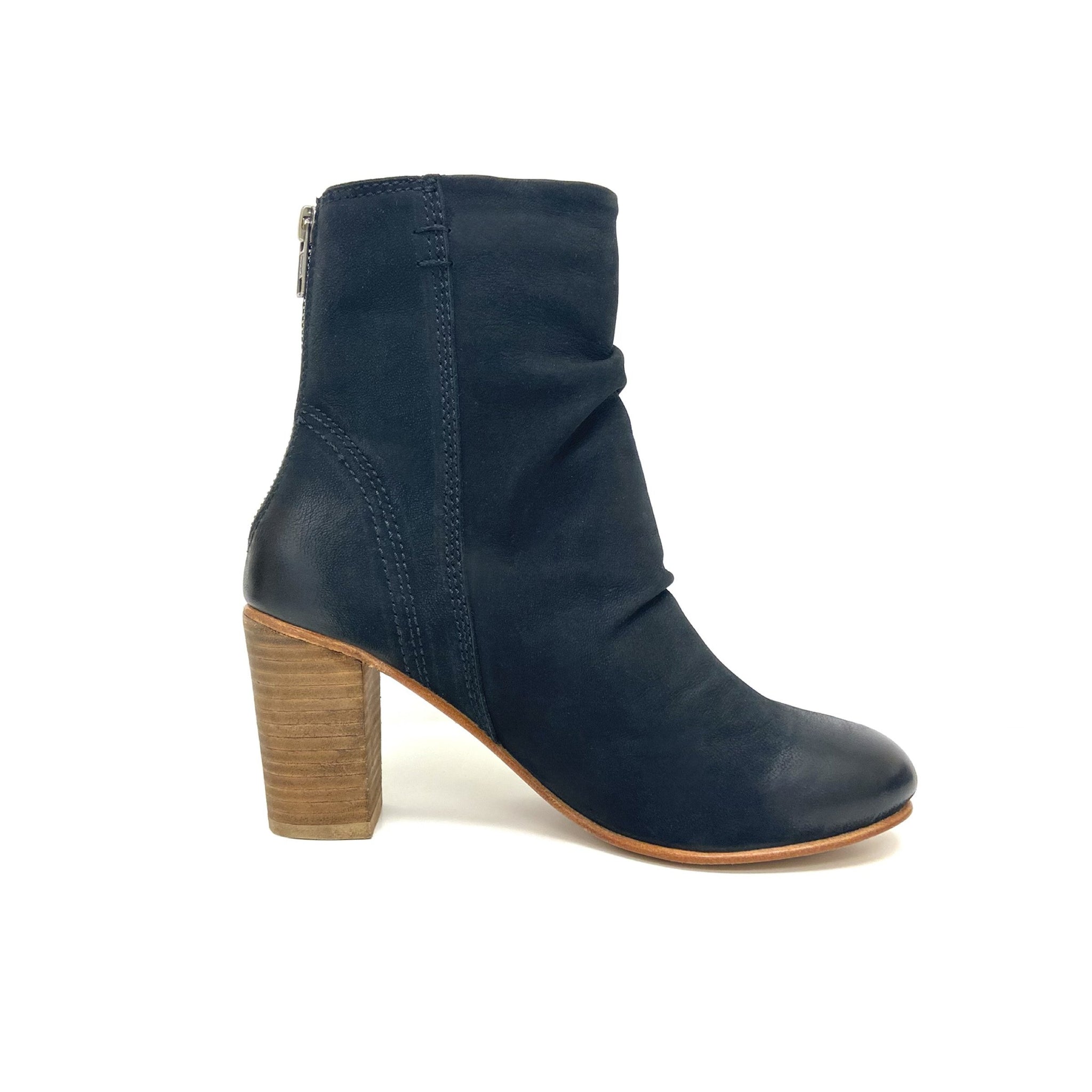 Nicole Black Suede Slouchy Boot