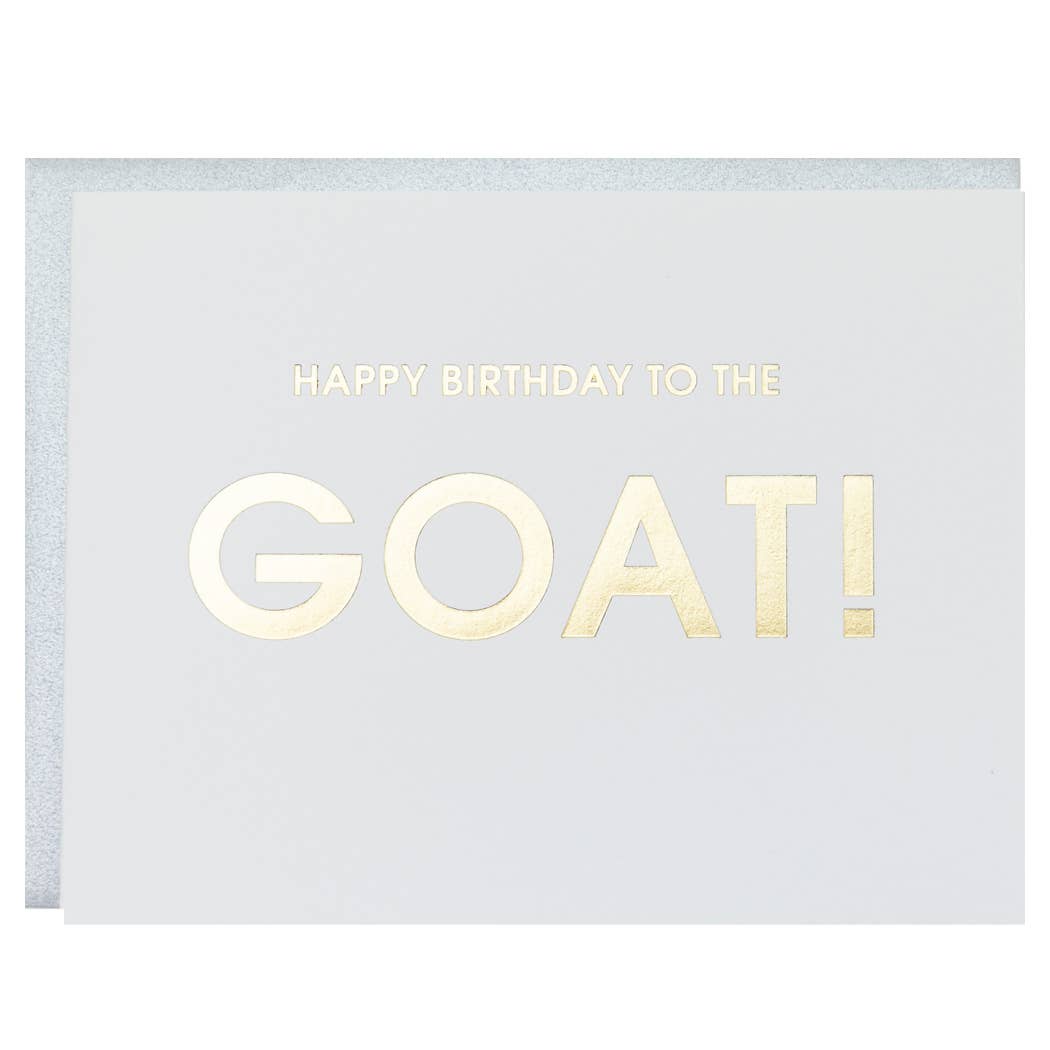 Happy Birthday to the GOAT Greeting Card