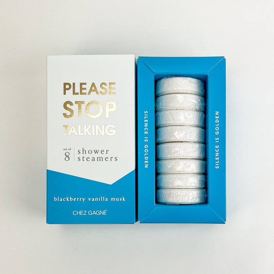 Please Stop Talking Shower Steamers / blackberry-vanilla-Home-Bottoms Up Boutique-Anchorage AK