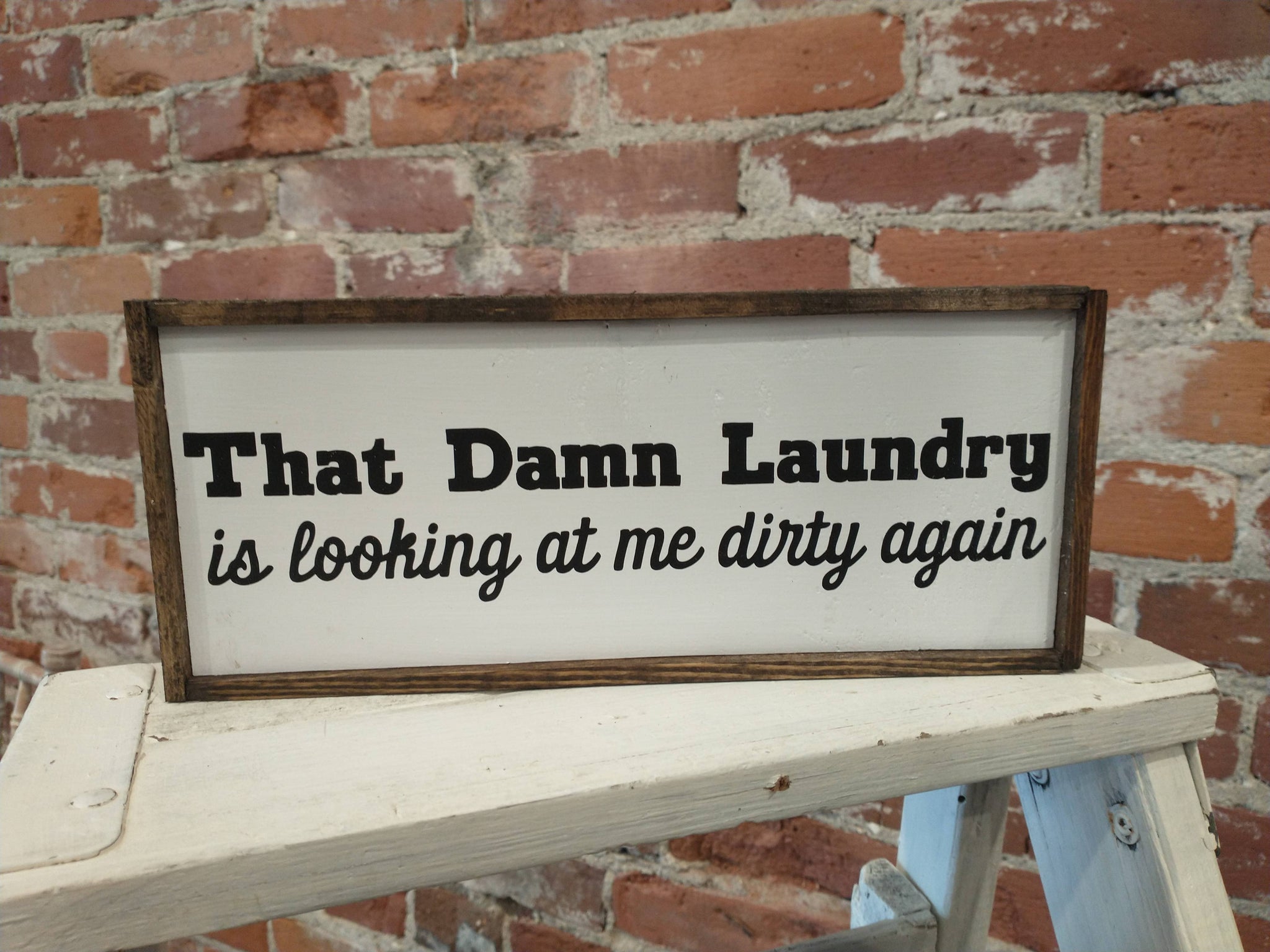 That damn laundry Sign