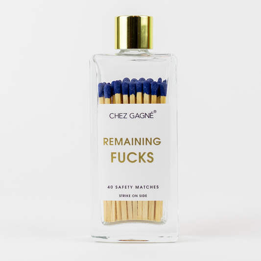 Remaining Fucks Matches-Home-Bottoms Up Boutique-Anchorage AK