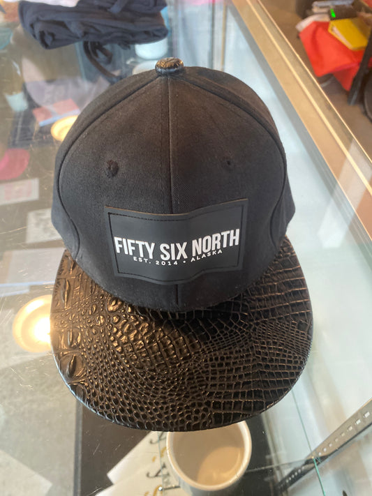 Fifty- Six North Black Ball Cap-Local-Bottoms Up Boutique-Anchorage AK