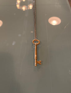 Large Vintage Skeleton Key Necklace