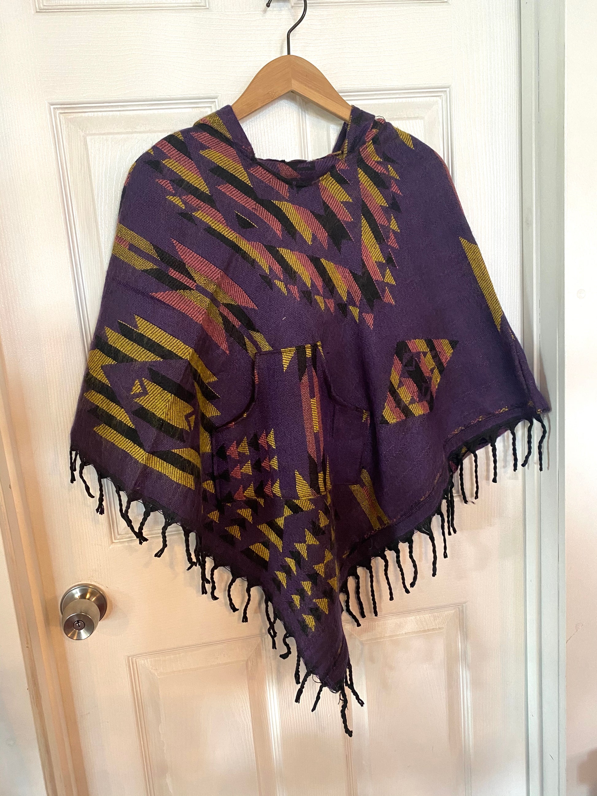 AlaskiWear Kids Poncho XL (6-8)-Local-Black, Green, Yellow, and Red-Bottoms Up Boutique-Anchorage AK