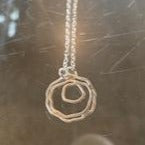 Stamped Sterling Silver Necklace