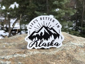 Life's Better in Alaska Sticker